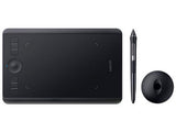 Wacom Intuos Pro (S) tableta gráfica Negro 5080 lpi 160 x 100 mm USB/Bluetooth, Inalámbrico, Pluma, Tocar