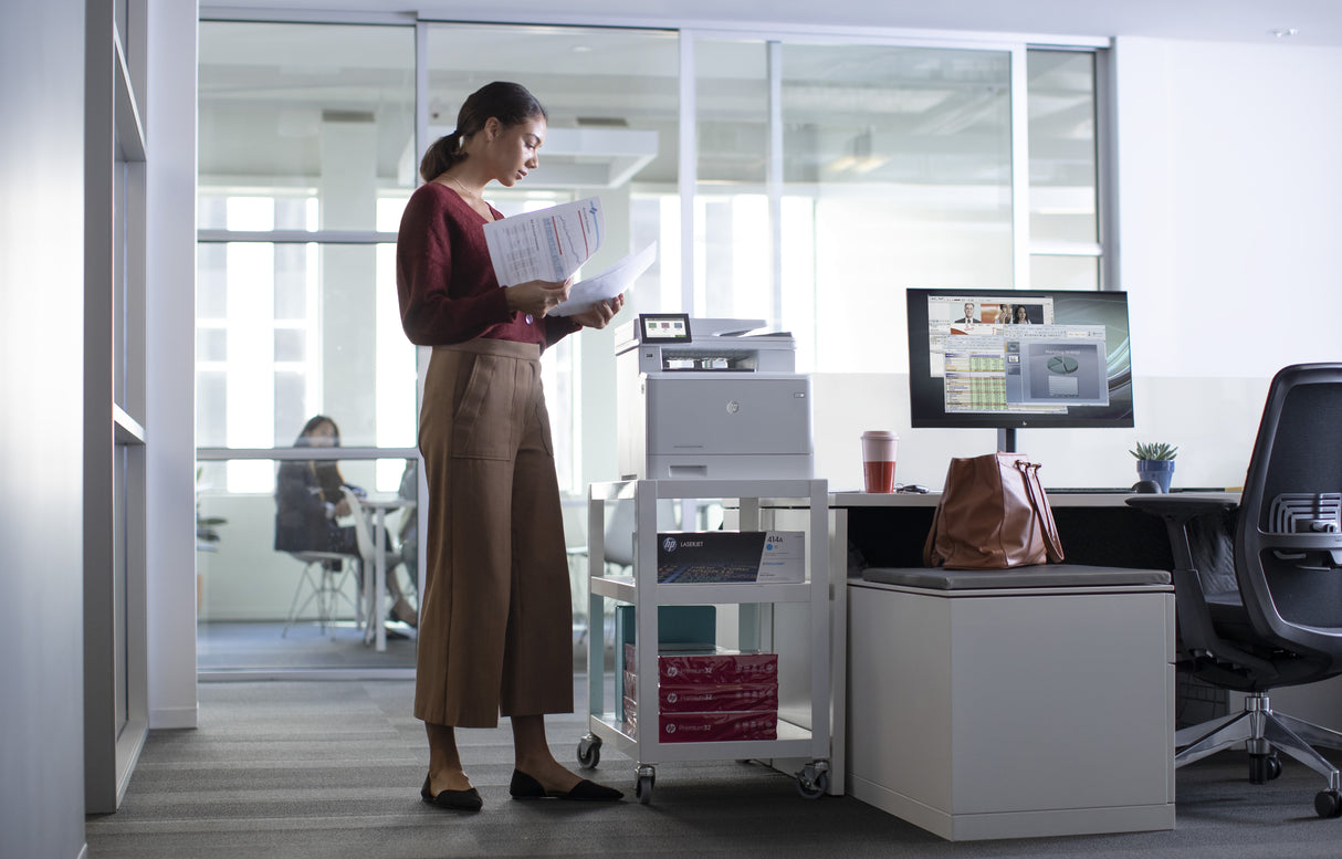 HP Color LaserJet Enterprise LaserJet Enterprise M480f Multifunction Color Impresora, Ethernet solamente; Copiadora, escáner