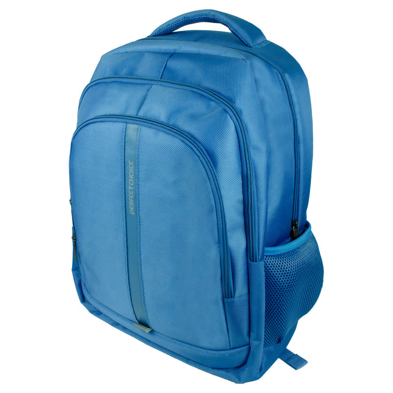 Perfect Choice PC-084372 mochila Mochila casual Azul Nylon, Poliéster, Ciudad, Unisex, Compartimento del portátil