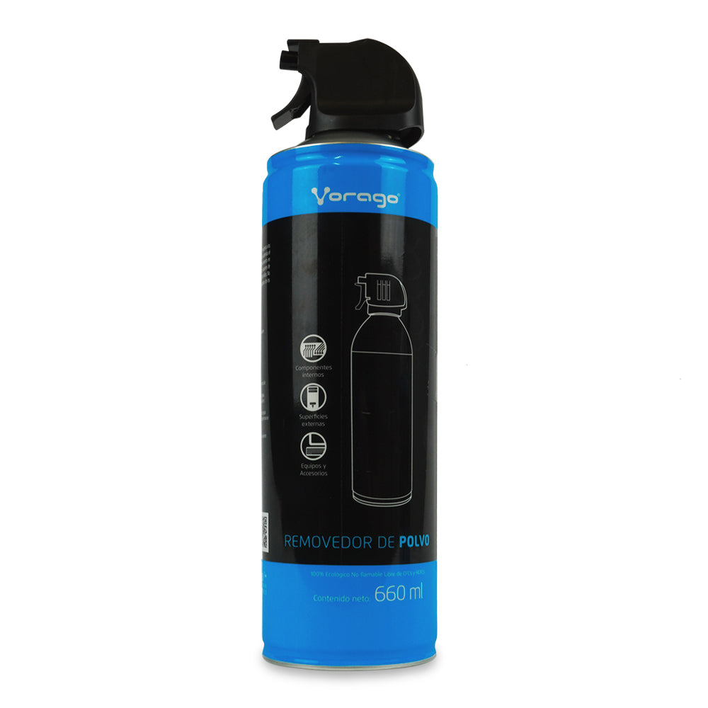 Vorago KIT5-PCLN-300 kit de limpieza para equipos Universal Filtro de aire comprimido de limpieza de equipos 660 ml