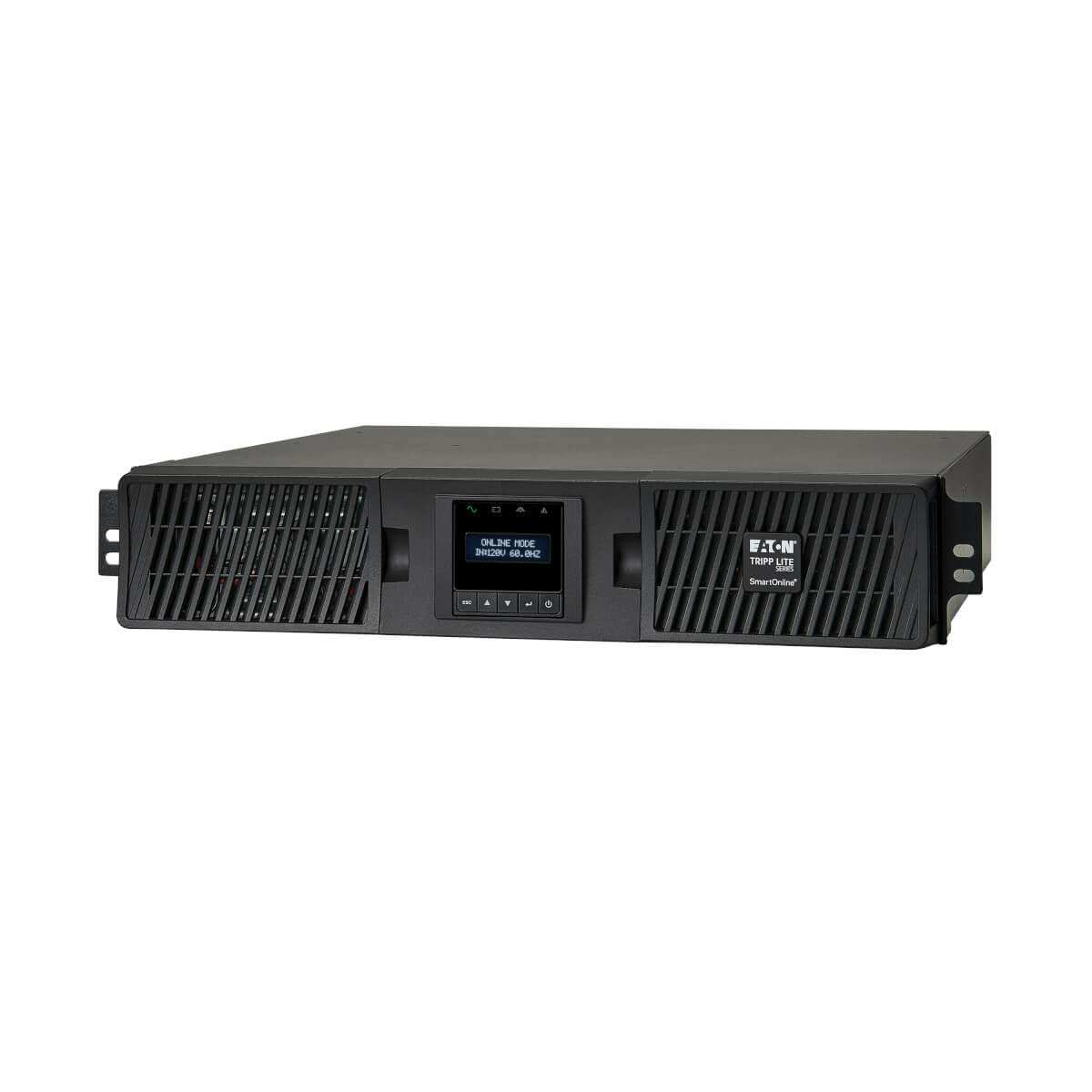 Tripp Lite SU1500RTXLCD2U SmartOnLine 1500VA 1350W 120V de doble Conversión Onda Sinusoidal UPS - 8 tomacorrientes, auto