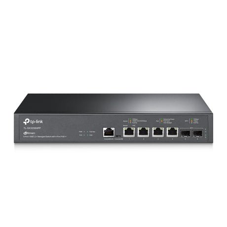 TP-Link JetStream TL-SX3206HPP switch Gestionado L2+ 10G Ethernet (100/1000/10000) Energía sobre Ethernet (PoE) Negro