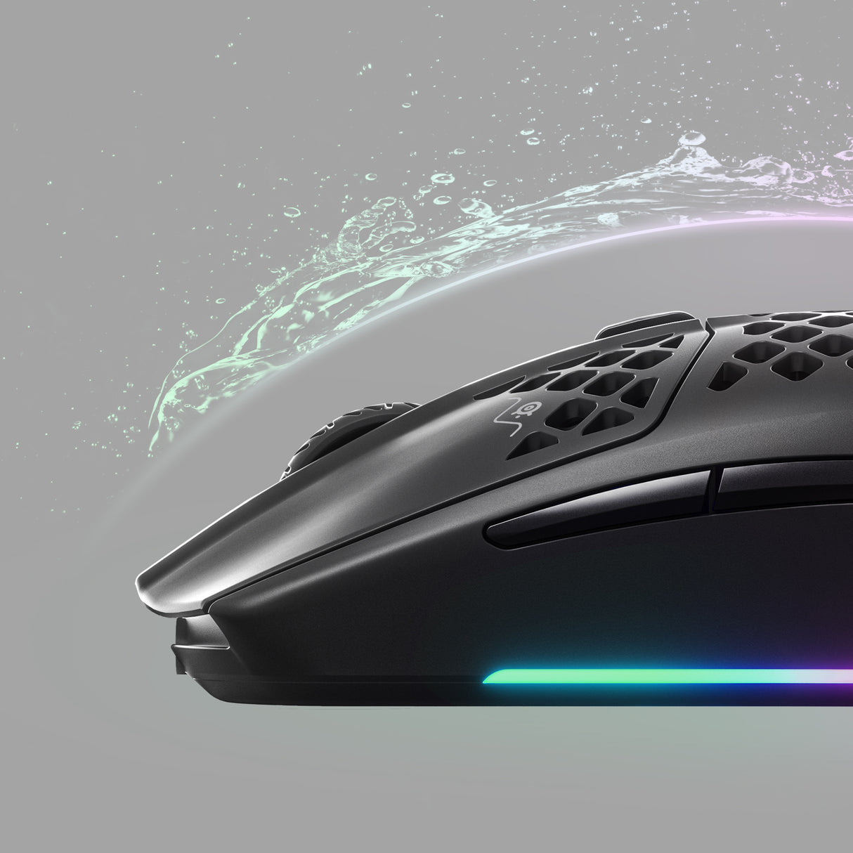 Steelseries Aerox 3 ratón Juego mano derecha USB Tipo C Óptico 8500 DPI