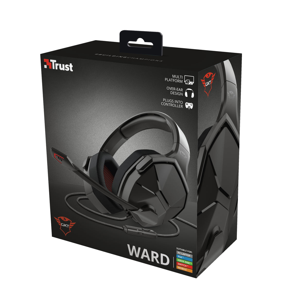 Trust GXT 4371 Ward Auriculares Auriculares Diadema Juego Binaural