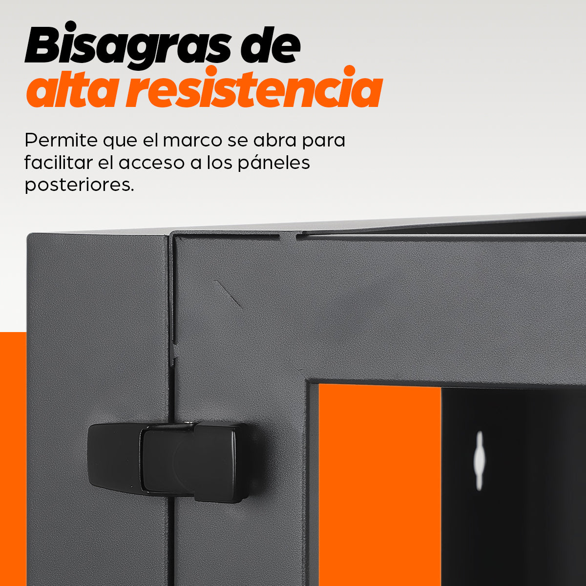 RACK 19" ABIERTO MURAL 9U 604X555