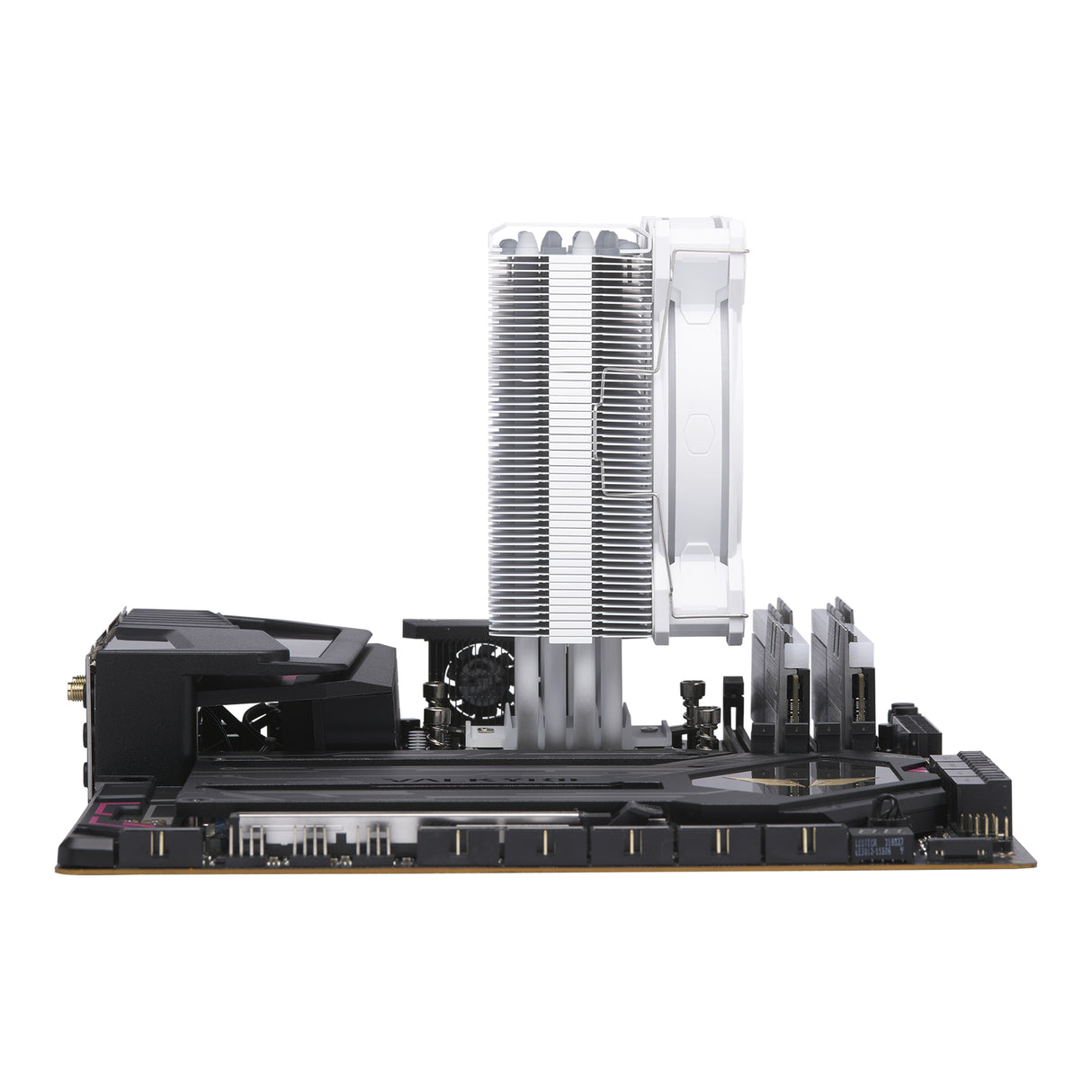 Cooler Master Hyper 212 Halo White Procesador Enfriador de aire 12 cm Blanco, 650 RPM, 2050 RPM