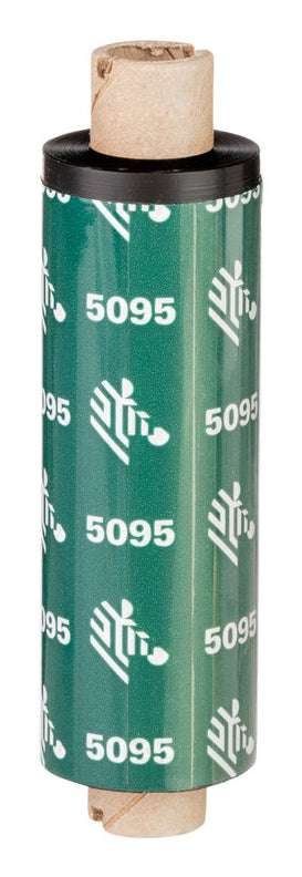 Zebra 5095 Resin cinta térmica 74 m Negro