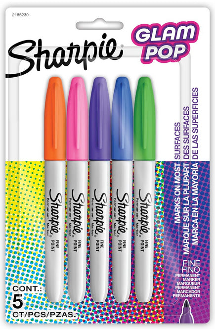 Marcador permanente Sharpie Glam Pop blí