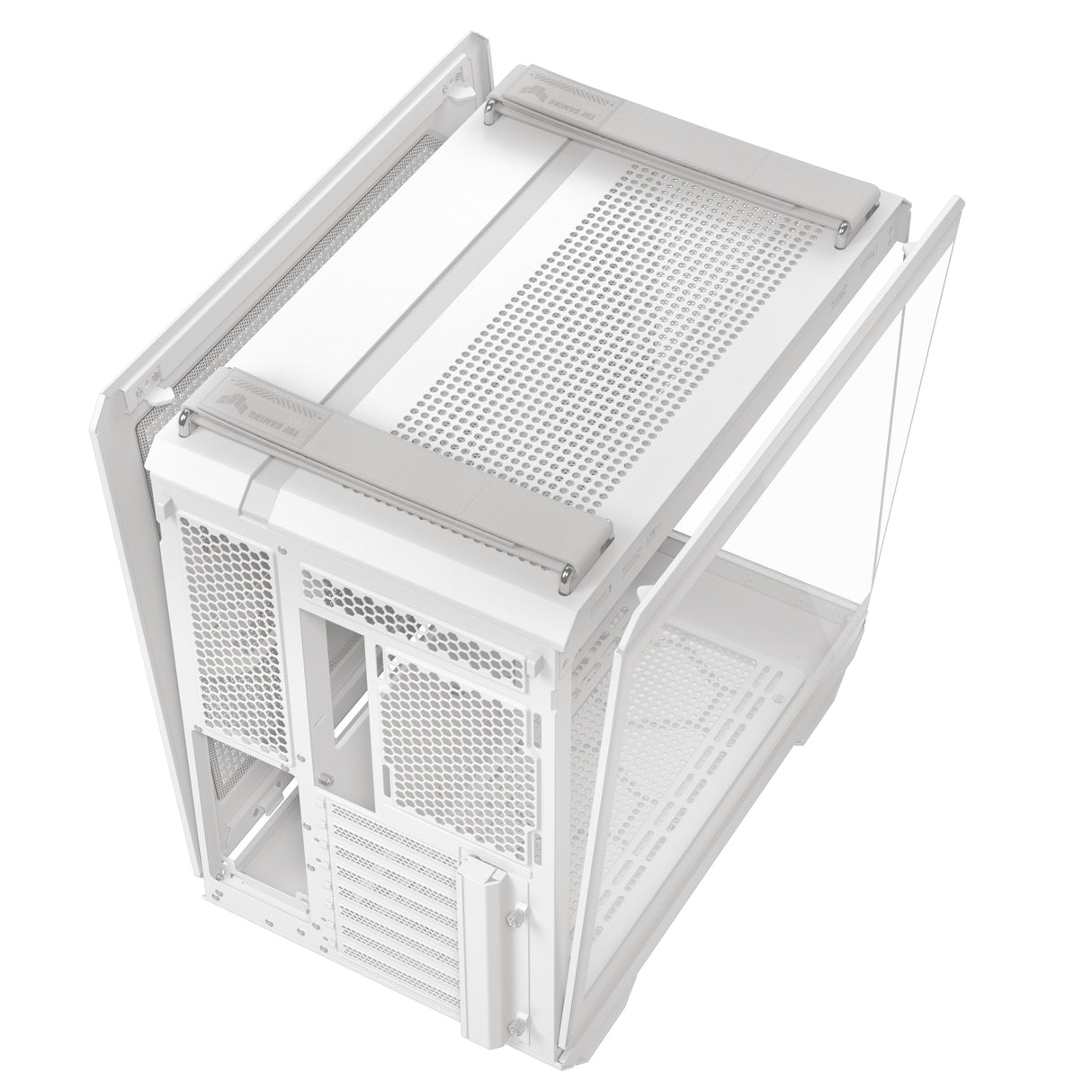 ASUS TUF Gaming GT502 Horizon carcasas ordenador Midi Tower PC Blanco ATX, micro ATX, Mini-ITX