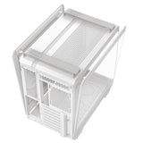 ASUS TUF Gaming GT502 Horizon carcasas ordenador Midi Tower PC Blanco ATX, micro ATX, Mini-ITX