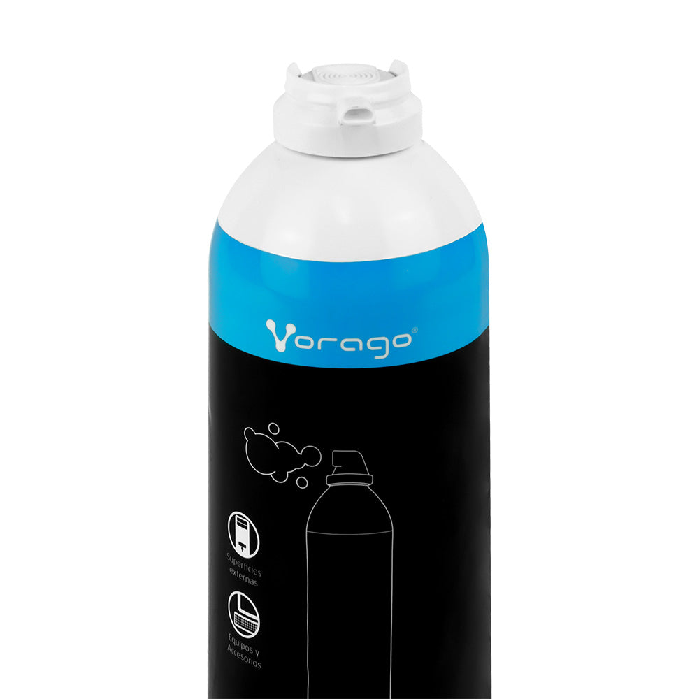Vorago CLN-101 kit de limpieza para equipos Espuma para limpieza de equipos 400 ml, Plata
