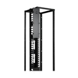 Tripp Lite SRCABLEVRT6 Sujetador de Cable Vertical de Alta Capacidad, 15.24 cm [6"] - Ducto de peine doble con tapa