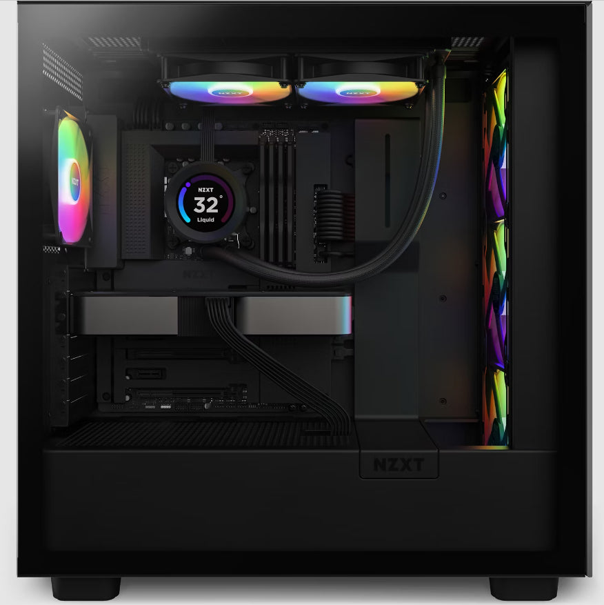 NZXT Kraken Elite 240 RGB Procesador Refrigerador de líquidos todo en uno 12 cm Negro 1 pieza(s)