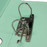Techmakro FI614027 carpeta de cartón Carta Verde, Anillo D, Almacenamiento, Cloruro de polivinilo (PVC)