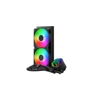 Cooler Master MasterLiquid 240 Core II Procesador Kit de enfriamiento líquido 12 cm Negro, 650 RPM, 1750 RPM, 30 sonio