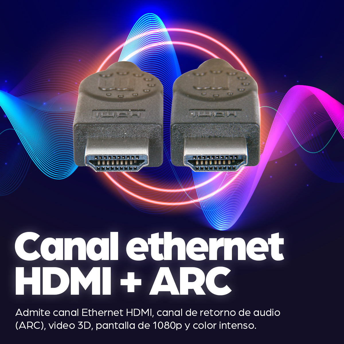 Manhattan Cable HDMI de Alta Velocidad con Canal Ethernet Cable 7,5 m HDMI tipo A (Estándar) HDMI tipo A (Estándar) Mach