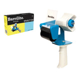 Barrilito AP2501 Portarollo de cinta adhesiva Negro, Azul, Blanco