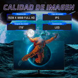 Vorago MGSTG-27 pantalla para PC 68,6 cm (27") 1920 x 1080 Pixeles Full HD LED Negro