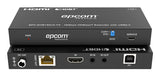 Epcom EPC-EHB150U2 extensor audio/video Transmisor y receptor de señales AV Negro