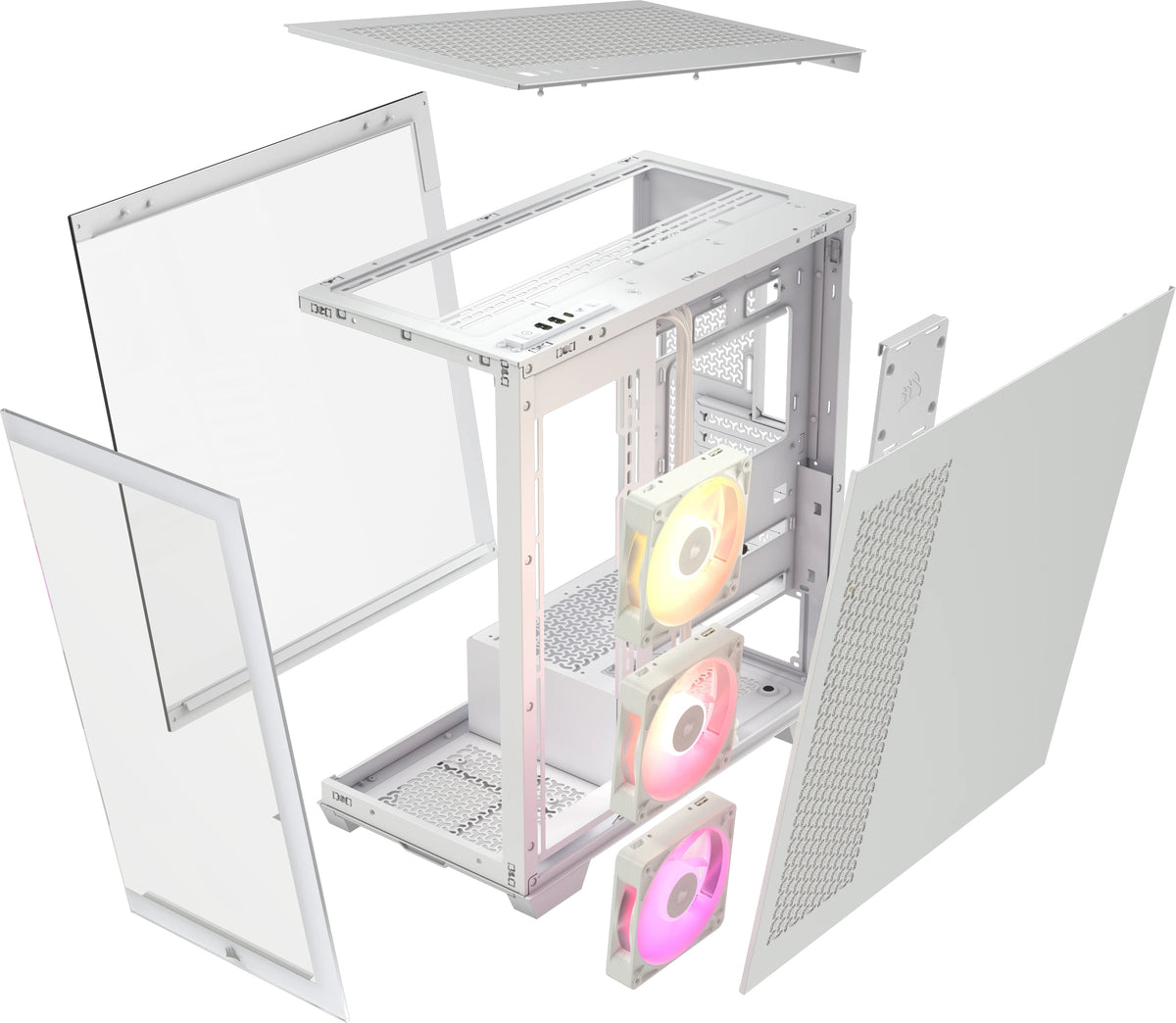 Corsair iCUE LINK 3500X RGB Midi Tower Blanco