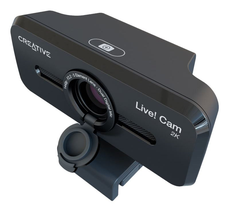 Creative Labs Creative Live! Cam Sync V3 cámara web 5 MP 2560 x 1440 Pixeles USB 2.0 Negro, Quad HD, 30 fps, 540p