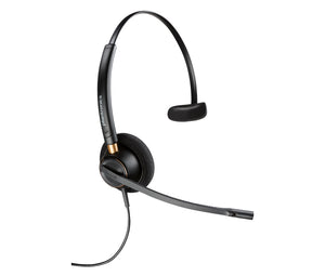 HP Poly Poly EncorePro 520 Auriculares y Cascos Auriculares Diadema Alámbrico