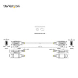 StarTech.com Cable de 4m DisplayPort 1.4 Certificado VESA - 8K de 60Hz HDR10 - Vídeo Ultra HD 4K de 120Hz - Cable DP 1.4