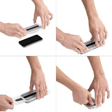 StarTech.com Filtro de Privacidad de 4 Vías y 360 para iPhone 16 - Antiespía para iPhone - Filtro Horizontal y Vertical 