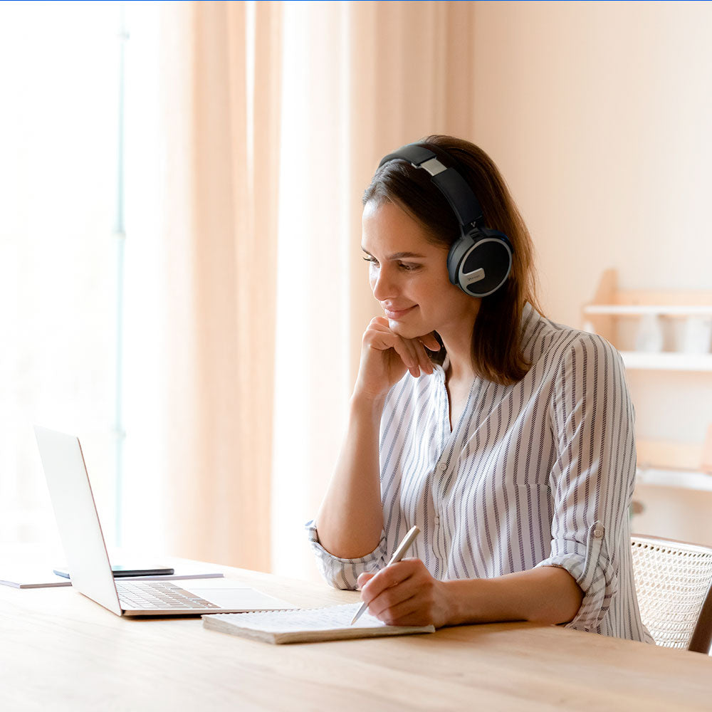 Vorago HPB-201 audífono y auriculare Auriculares Inalámbrico y alámbrico Diadema Llamadas/Música MicroUSB Bluetooth Negr