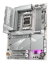 GIGABYTE X870 AORUS ELITE WIFI7 ICE Placa Base - Compatible con CPUs AMD Ryzen 9000, 16+2+2 fases VRM digital, hasta 8200MHz DDR5 (OC), 3xPCIe 5.0 + 1xPCIe 4.0, Wi-Fi 7, LAN 2.5GbE, USB 4 placas base AMD Zócalo AM5 Zócalo AM5 256 GB