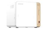 QNAP TS-462-4G Servidor 0 GB Serial ATA III 3.5,M.2,2.5 cm (3.5,M.2,2.5") 2