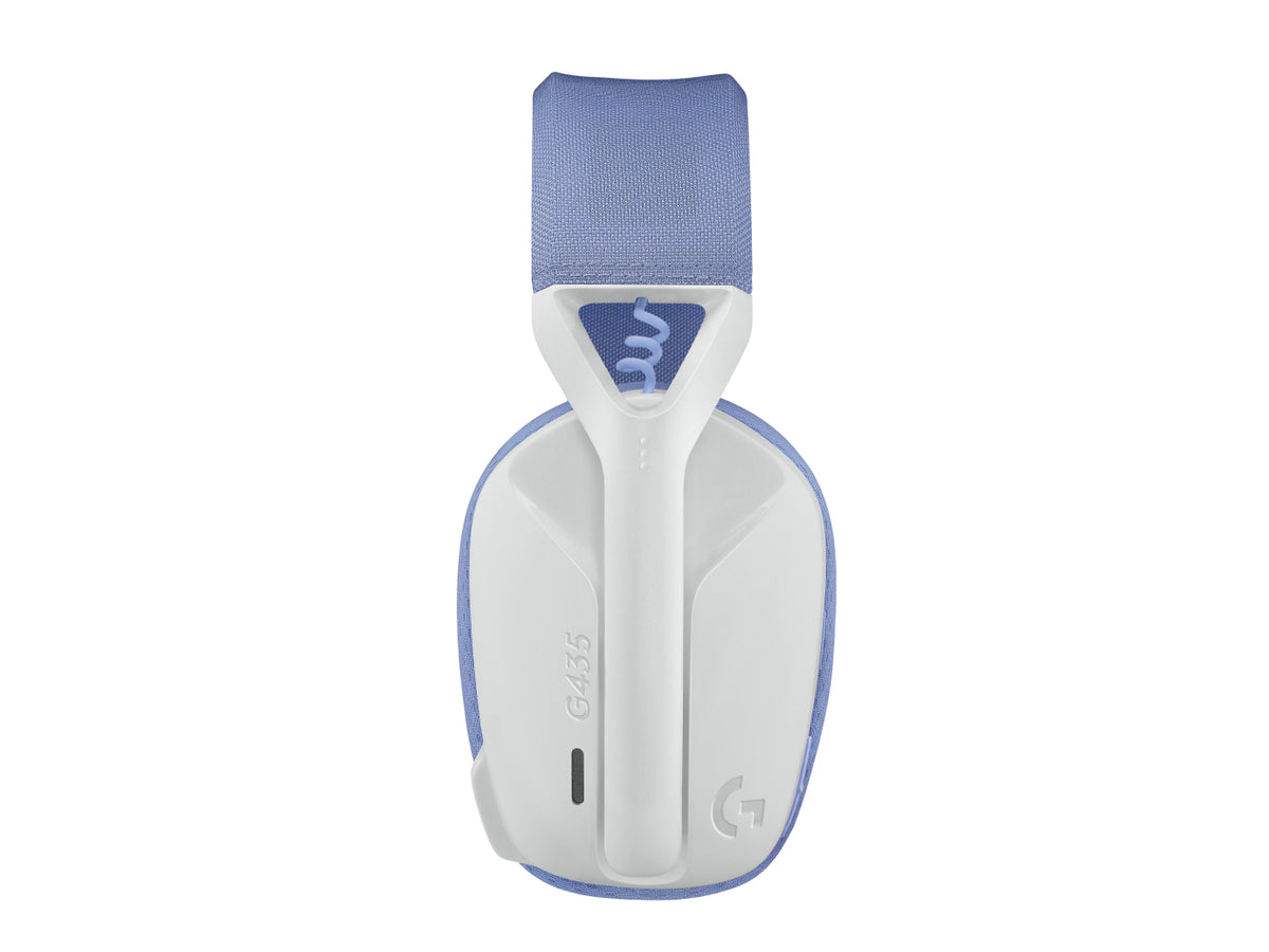 DIADEMA LOGITECH G435 LIGHTSPEED BT USB 18H PC MC PS WHITE(981-001073)
