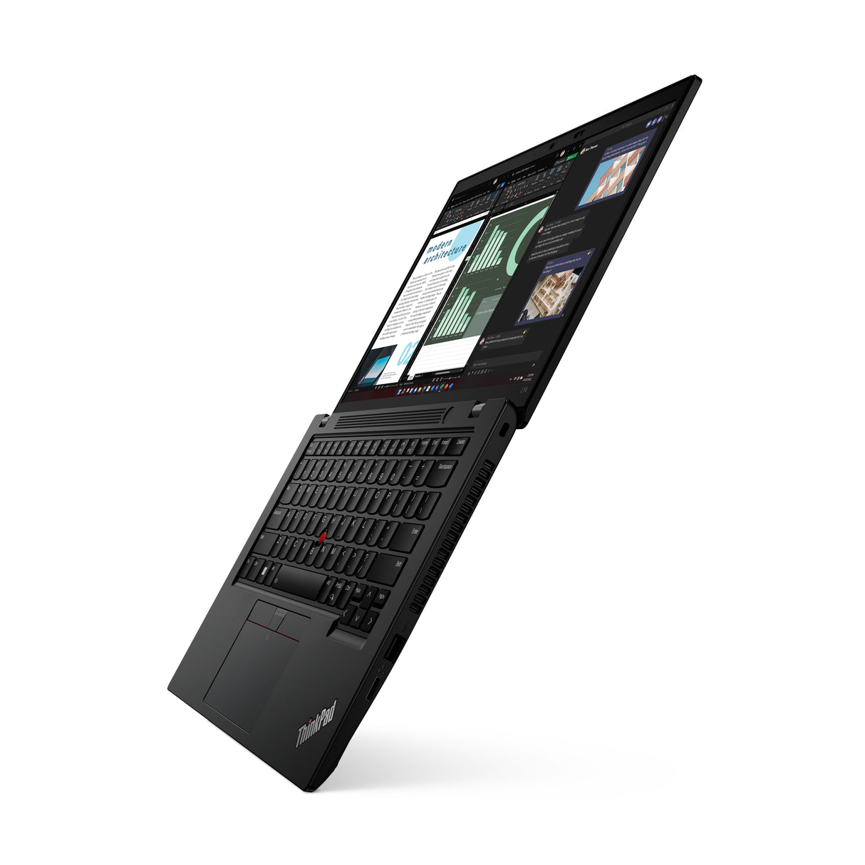 Lenovo ThinkPad L14 Gen 4 (Intel) Laptop Thunder black Portátil Negro Concha