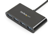 Lenovo Hub Concentrador USB 3.0 (5Gbps) de 4 Puertos - Ladrón USB-C a 4x USB A - Alimentado por el Bus Hubs de interfaz 