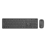Combo Inalambrico 2 en 1 Stylos Teclado 100% Membrana 105 teclas Conexion USB Nano 2.4Ghz + Mouse 1,600 Dpi 2 Botones Co