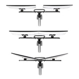 StarTech.com Brazo Soporte de Sobremesa con Travesaño para 2 Monitores - Soporte VESA para Pantallas de 27" - 75x75
