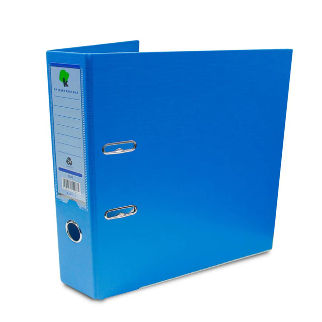 Techmakro KITCARP6AZ carpeta Cartón, Cloruro de polivinilo (PVC) Azul Carta, Folder de archivo convencional, 650 hojas, 
