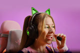 Razer KRAKEN KITTY V2 Auriculares Alámbrico De mano Juego USB tipo A Negro, 20 - 20000 Hz, 325 g