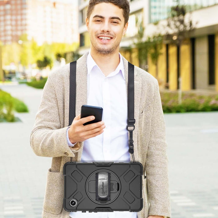 Manhattan 996525 fundas para tablets Samsung Galaxy Tab A9 (8.7") 22,1 cm (8.7") Carcasa rígida Negro