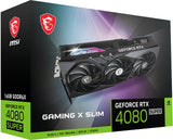 MSI GeForce RTX 4080 SUPER 16G GAMING X SLIM tarjetas gráficas Si 10240 NVIDIA GeForce RTX 4080 SUPER