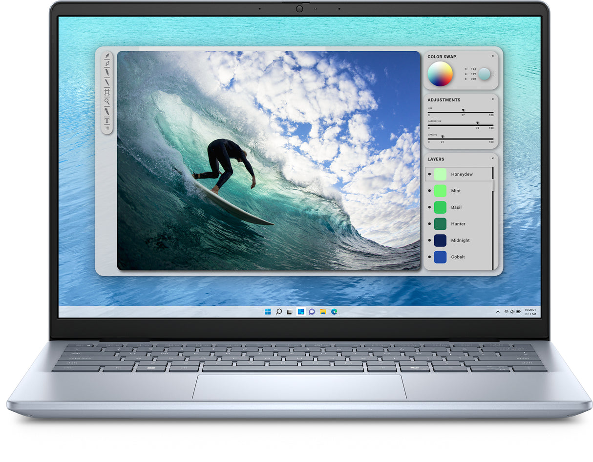 DELL Inspiron 5440 Laptop Ice Blue Portátil Azul Concha