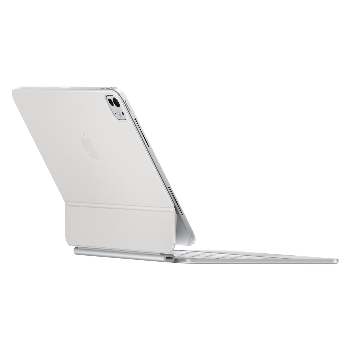 Apple Magic Keyboard para el iPad Pro de 11 pulgadas (M4) - Español (América Latina) - Blanco, QWERTY, Trackpad, Interru