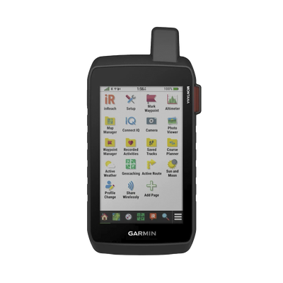 Navegador GPS Outdoor / Pantalla Táctil WVGA 5″ / Resolución 480 x 800 píxeles / Batería de Ion-Litio hasta 24 Horas / Resistencia IPX7 / MIL-STD-810