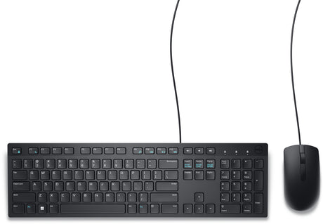 DELL KM300C teclado Ratón incluido Oficina USB QWERTY Español Negro, Alámbrico, Plunger key switch