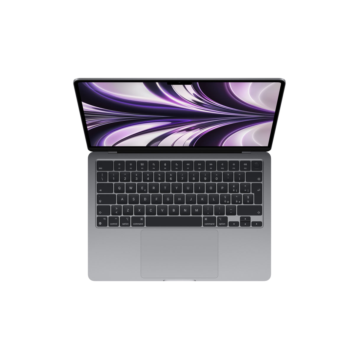 Apple MacBook Air Apple M M2 Computadora portátil 34.5 cm (13.6") 8 GB 512 GB SSD Wi-Fi 6 (802.11ax) macOS Monterey Gris