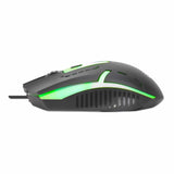 Manhattan Mouse Gaming óptico cableado USB con iluminación LED RGB Ratón Juego USB tipo A Óptico 1500 DPI