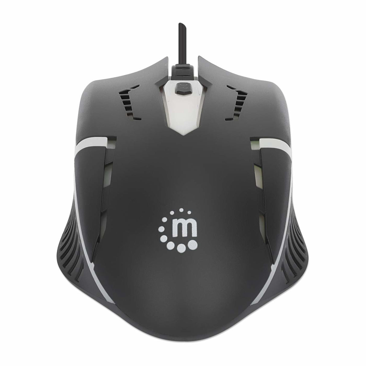 Manhattan Mouse Gaming óptico cableado USB con iluminación LED RGB Ratón Juego USB tipo A Óptico 1500 DPI
