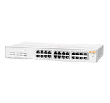 HPE Aruba Networking Networking Instant On Switch 24p Gigabit 1430, No administrado, Gigabit Ethernet (10/100/1000), Bid