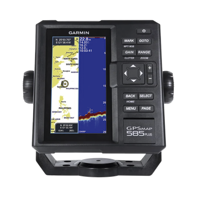 Garmin Plotter de Navegación GPS / Pantalla 6" WVGA / Sonar CHIRP 600W 10-01711-00