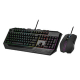Cooler Master Peripherals DEVASTATOR 3 RGB teclado Juego USB QWERTY Negro, Alámbrico, Interruptor de membrana, LED RGB